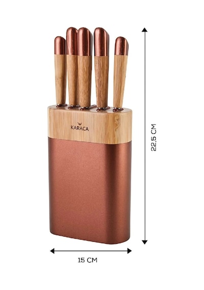 Karaca  Maple Rosegold 6 Parça Bıçak Seti