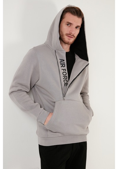 Buratti Erkek Sweat 575707 Açık Gri Açık Gri