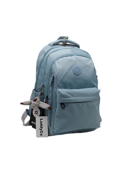 Modern Günlük Okul Sırt Çantası Suya Dayanıklı Unisex Okul Çantası 2500 Mavi Mavi