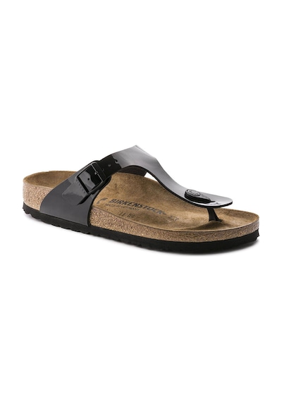 Birkenstock Gızeh Bf Patent Parmak Arası Terlik 043661 043661 Siy Siyah