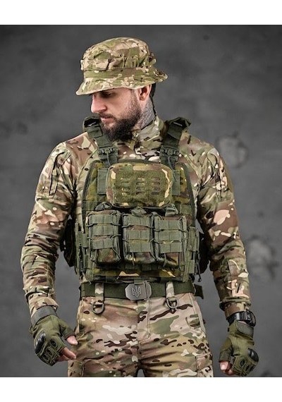 Single Sword Single Sword Ekonomik Pratik Hücum Yeleği, Multicam Çok Renkli
