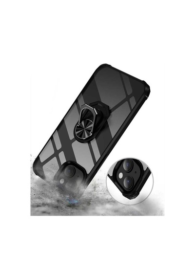Apple Uyumlu iPhone 14 Plus Tuva Mola Kılıf-siyah