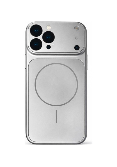 Apple iPhone 13 Pro Max Uyumlu Kamera Korumalı Magsafe Wireless Şarj Özellikli Full Glass Arka Kapak