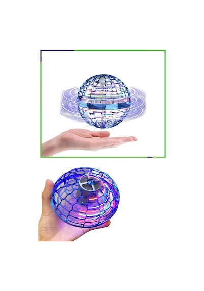 Mobgift Pro Uçan Top Dönen Oyuncak El Sensörlü Şarjlı 360 Derece Dönen