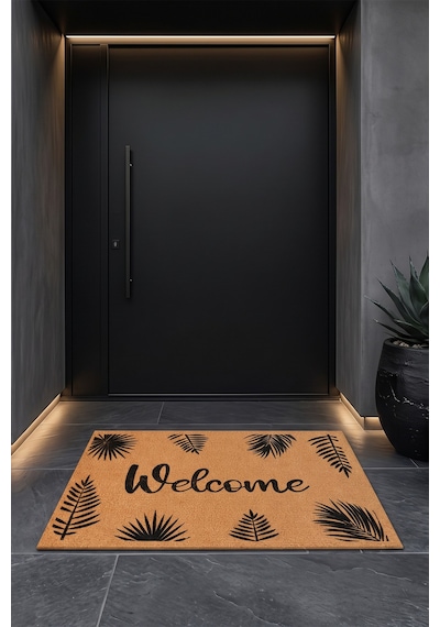 Villadia Home Textile Kapı Önü Paspası Kaymaz Taban Dekoratif Paspas Ev Giriş Antre İç Ve Dış Mekan Paspası 45x70 Cm 17ypycoco