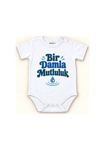 Babylimon Bir Damla Mutluluk Beyaz Kısa Kollu Çıtçıtlı Bebek Zıbını Beyaz - Bir Damla Mutluluk - 928161944 Beyaz - Bir Damla Mutluluk Babylimon Bir Damla Mutluluk Beyaz Kısa Kollu Çıtçıtlı Bebek Zıbını Beyaz - Bir Damla Mutluluk - 928161944 Beyaz - Bir Damla Mutluluk