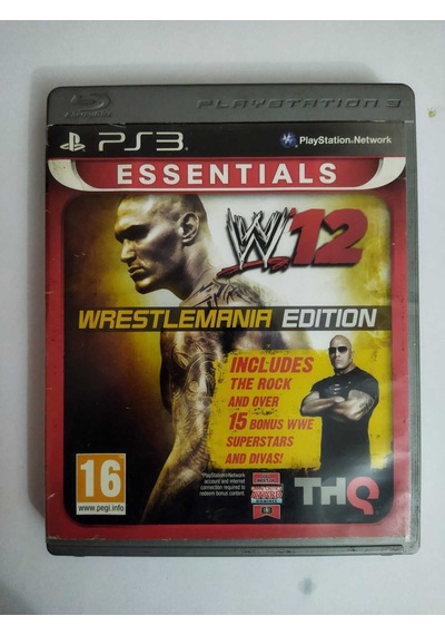 W 12 - Wrestlemania Edition - Ps3 Oyunu