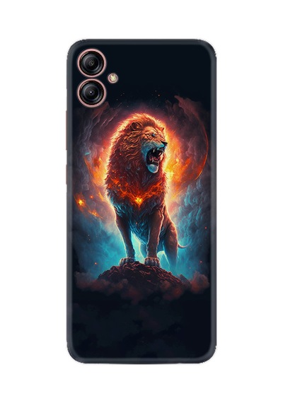 Samsung Galaxy Uyumlu A04e Kılıf Boutique Baskılı Resimli Arslan Pcode -062