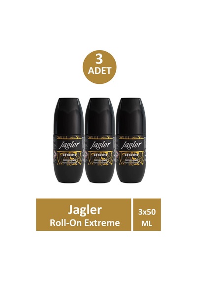 Jagler Roll-on Extreme Erkek 50 Ml 3 Adet