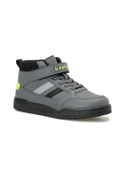 Kinetix Drep Hı F Gri Erkek Çocuk High Sneaker 000000000102694540 Gri-sıyah-a Grı