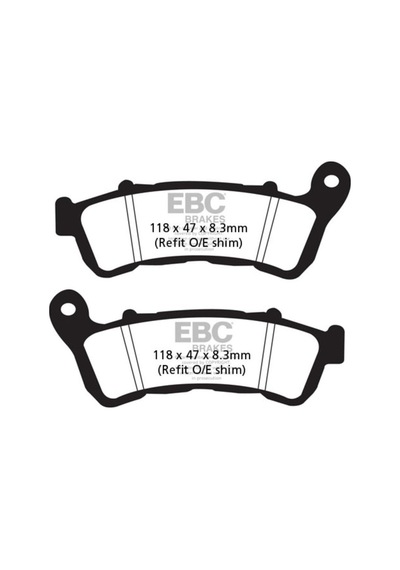 Ebc Sfac388 Honda Forza 300 , Sh125/150/300 , Suzukı Uh125 Burgman Carbon Ön Fren B