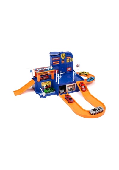 Speed Racer Garaj 5'li Metal Araba Seti