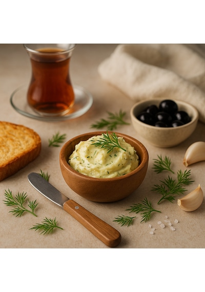 H.ö 444 Öztürkler Sarımsaklı-dereotlu Tereyağı 350 Gr