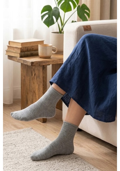 Socketta 4'lü Karışık Renkli Kadın Bambu Dikişsiz Lastiksiz Esnek Kısa Konç Çorap - Premium Siyah-gri Melanj-koyu Gri Melanj-antrasit Melanj Socketta 4'lü Karışık Renkli Kadın Bambu Dikişsiz Lastiksiz Esnek Kısa Konç Çorap - Premium Siyah-gri Melanj-koyu Gri Melanj-antrasit Melanj