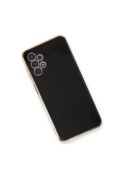 Newface Samsung Galaxy Uyumlu A13 4g Kılıf Volet Silikon Semeglbl - 24 - Siyah Sıyah
