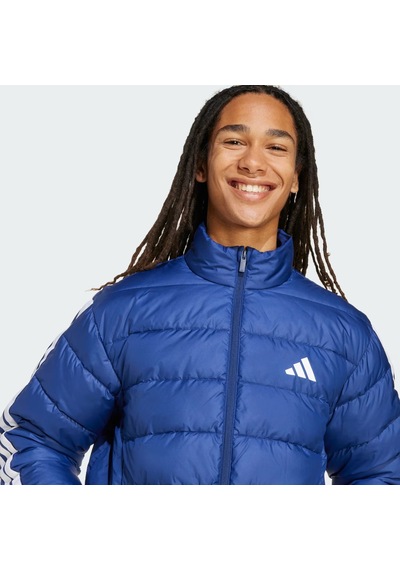 Adidas Essentials Climawarm 3-stripes Sentetik Dolgulu Erkek Mont Jm8354 Mavi