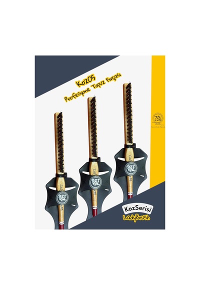 Koz05 Ladybrush Topuz Fırçası 3 Adet