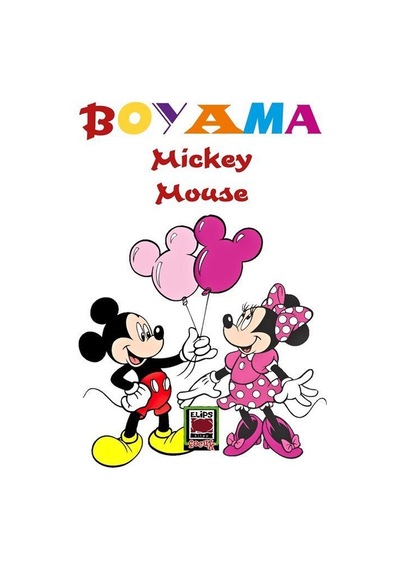 Mickey Mouse Boyama