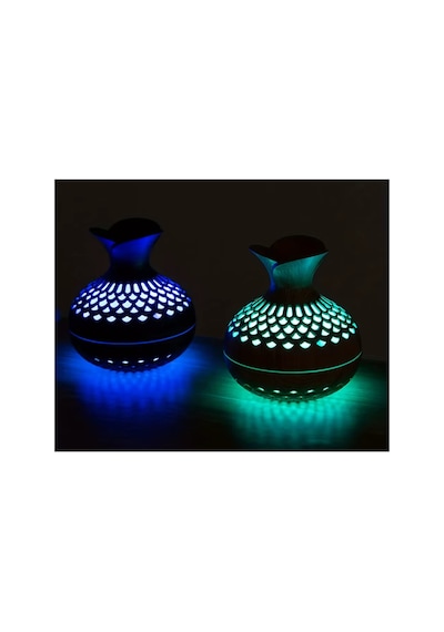 Oda Hava Nemlendirici 300ml Rgb Led Işıklı Humudifier Aroma Difizör Buhar Makinesi
