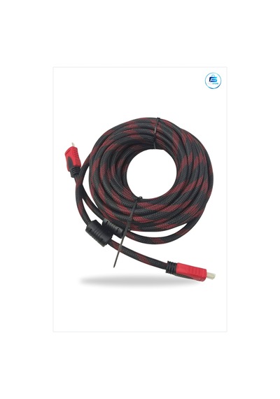 Hdmı Kablosu Full Hd Sargılı Görüntü Aktarma Ses Destekli Uydu Bi
