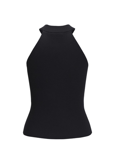 Jack & Jones Kadin Bisiklet Yaka Triko Üst - Sofia - 12266049 Siyah
