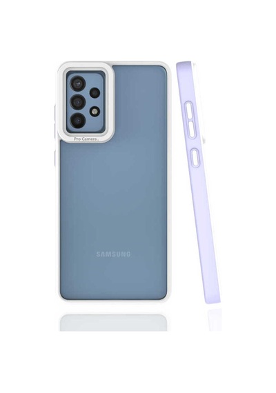 Galaxy A72 Uyumlu Kamera Korumalı Silikon Kılıf