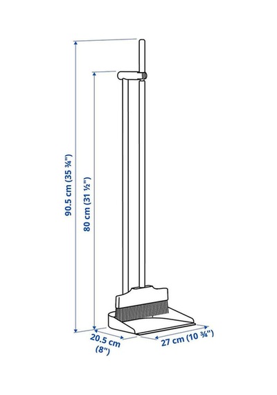 Faraş-süpürge, Bambu-yeşil