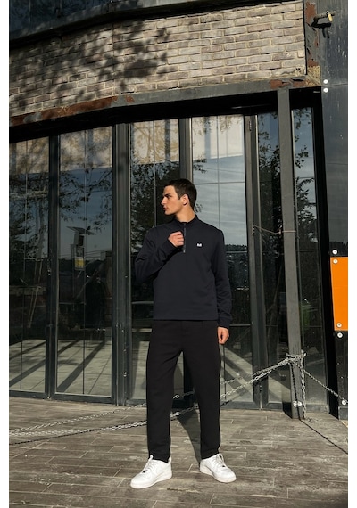 Basic Siyah Premium Kumaş Pantolon-siyah Siyah