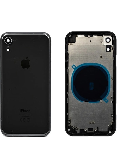 Apple Uyumlu iPhone Xr A Kalite Boş Kasa Kapak Siyah