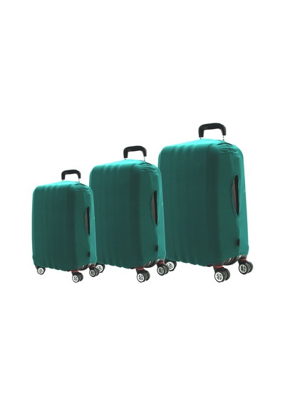 My Saraciye My Yeşil Valizler İçin Kılıf Seti Kabin Orta Ve Büyük Yeşil