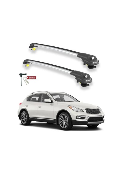 Turtle Infiniti Qx50 J50 2014-2017 Ara Atkı Air1 Gri