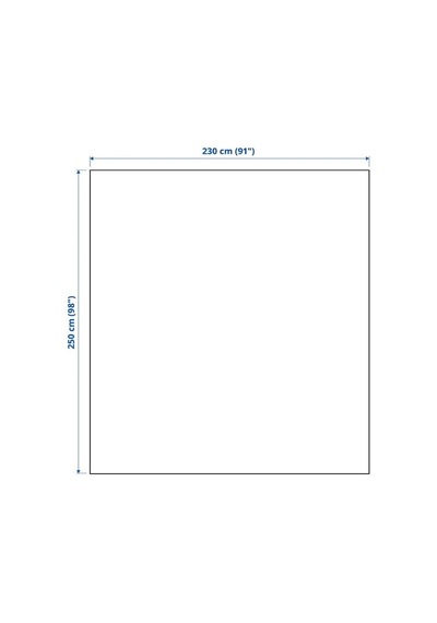 Ikea Indıra Polar Koltuk Örtüsü Çift Kişilik 230 X 250 Cm Yeşil