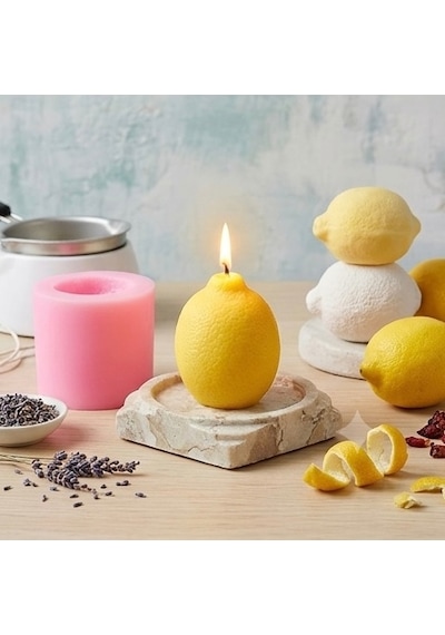 Limon Silikon Kalıp 7.5x5.5 Cm