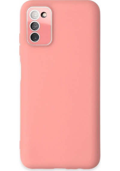 Cosmotex Newface Samsung Galaxy Uyumlu  A03s Kılıf Lansman Glass Kapak - Pembe