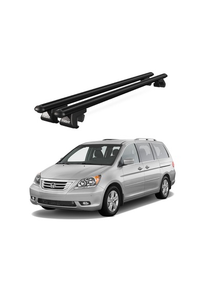 Venüs Honda Odyssey 2003-2008 Uyumlu Siyah Ara Atkı Port Bagaj Tavan Barı