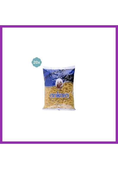 Bezos Ankara Burgu Makarna 500 Gr 20 Adet Bty