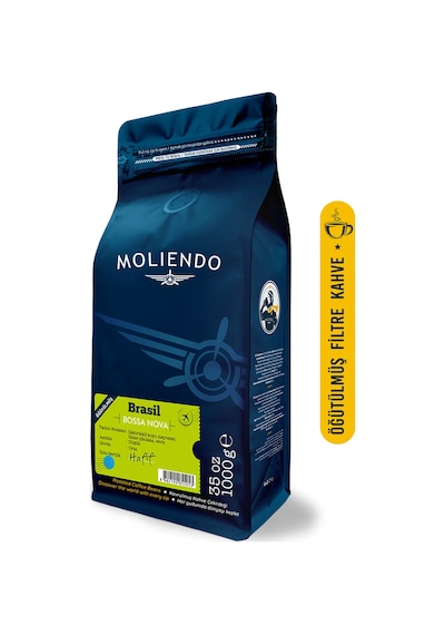 Moliendo Brasil Bossa Nova Yöresel Filtre Kahve1 KG