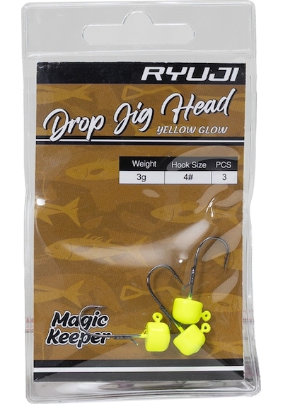 Ryuji Drop Yellow Glow 1 Jig Head Ağırlık Gr : 7gr