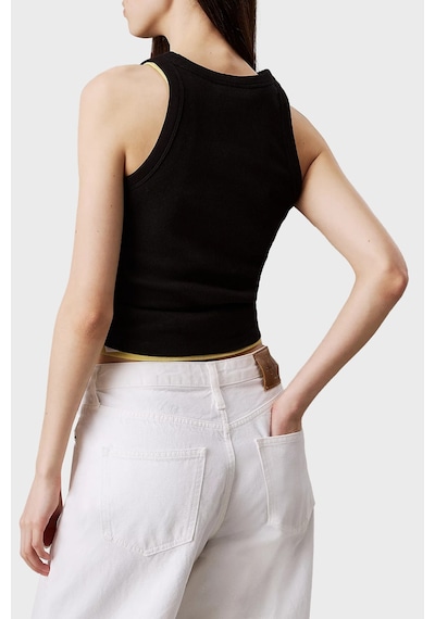 Calvin Klein Bayan Top J20j225301 Beh Siyah Siyah