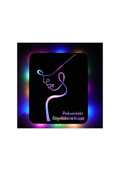 Led Işıklı Kişiselleştirilebilir Kadın Temalı Tablo Perla Dekoratif Gece Lambası Çok Renkli - 737263763 Çok Renkli Led Işıklı Kişiselleştirilebilir Kadın Temalı Tablo Perla Dekoratif Gece Lambası Çok Renkli - 737263763 Çok Renkli