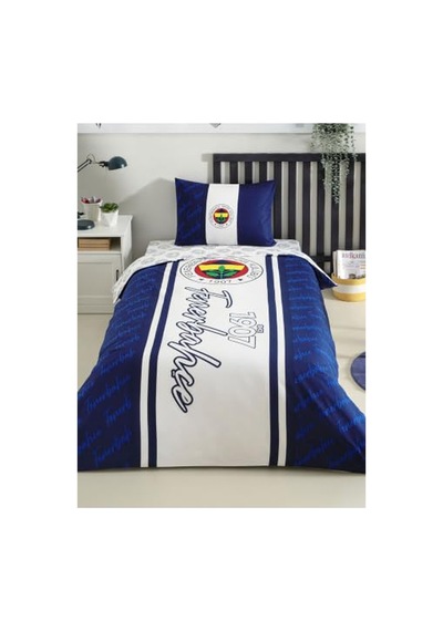 Fenerbahçe 1907 Glow Düz Pamuk Nevresim Takımı, Çok Renkli, Tek Kişilik
