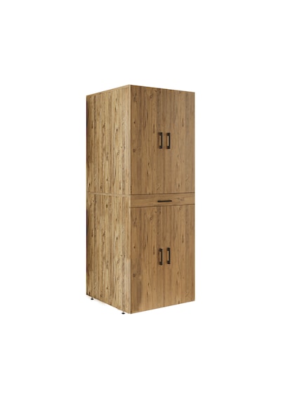 Banyo Dolabı Kapaklı Çamaşır Ve Kurutma Makine Dolabı 70x185 Cm Atlantik Çam