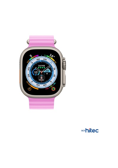 Schitec 42-49 MM Yeni nesil Apple Uyumlu Watch Akıllı Saat Kordon Silikon Lila Schitec 42-49 MM Yeni nesil Apple Uyumlu Watch Akıllı Saat Kordon Silikon Lila