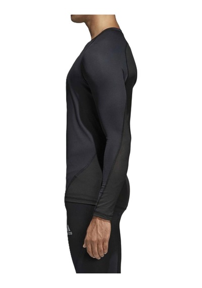 Adidas Climacool Alpaskin Sprt Long Sleeve Top Bjk Uzun Kollu Pro Antreman Tişörtü Siyah