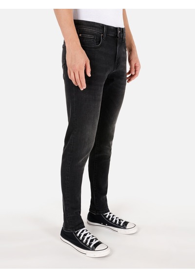 Colin's Colins 041 Danny Dar Kesim Düşük Bel Dar Paça Siyah Erkek Pantolon Cl1071319 Denim