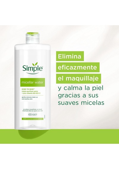 Kind To Skin Micellar Makyaj Temizleme Suyu Yüz Göz Ve Dudaklar İçin, 400 Ml