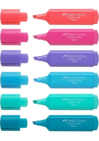 Faber-Castell Pastel Fosforlu Kalem 1546 Kayısı Pastel Kayısı