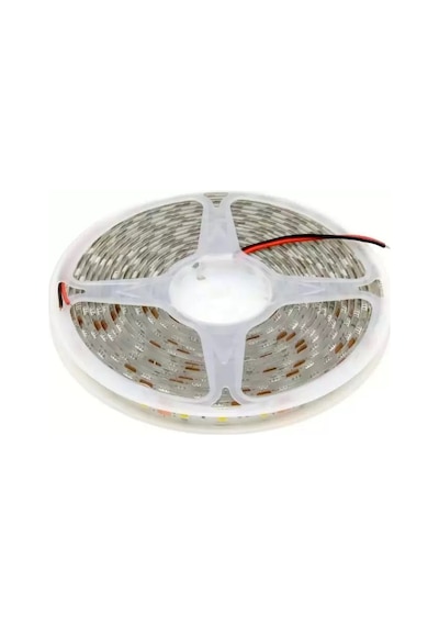 5metre Led Şerit 5050 Dc12v Kırmızı Renkli 60led/m Ip65 Işık Aydınlatma Lambası Hortum Kendinden Yapışkanlı Kırmızı