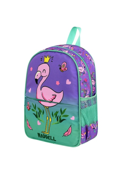 Waddell Lisanslı Flamingo Desenli Anaokul Kreş Sırt Çantası