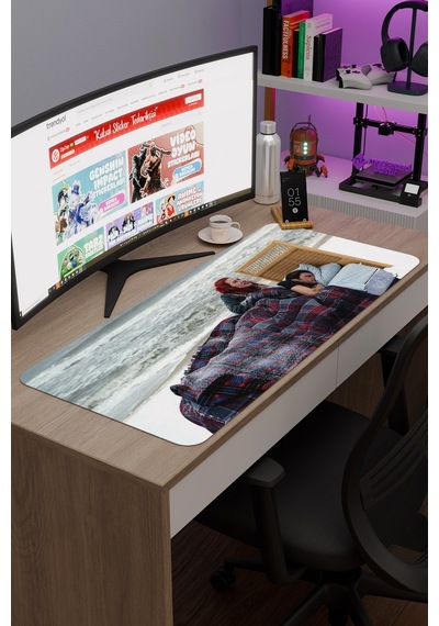 Sil Baştan V2 90x40 Xxl Gaming Kauçuk Kaymaz Taban Mouse Pad Fare Altlığı